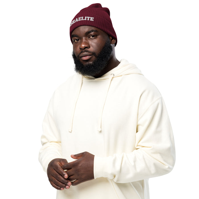 ISRAELITE Embroidered Organic Beanie