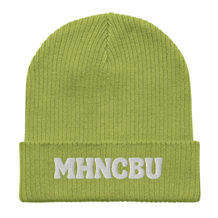 MHNCBU Embroidered Organic Beanie