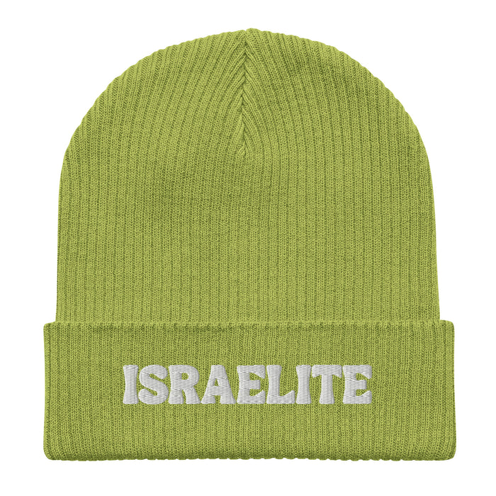 ISRAELITE Embroidered Organic Beanie