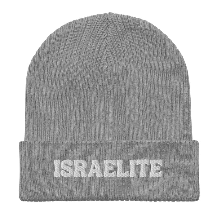 ISRAELITE Embroidered Organic Beanie