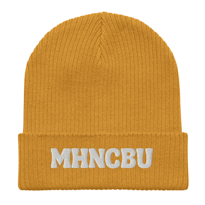MHNCBU Embroidered Organic Beanie