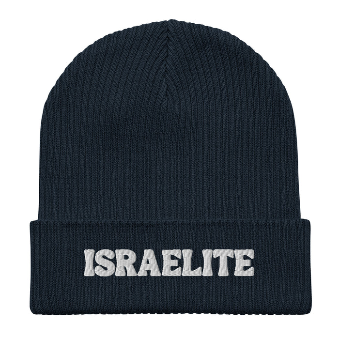 ISRAELITE Embroidered Organic Beanie