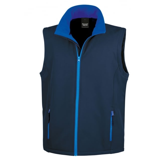 Men's Softshell Bodywarmer with Fringes