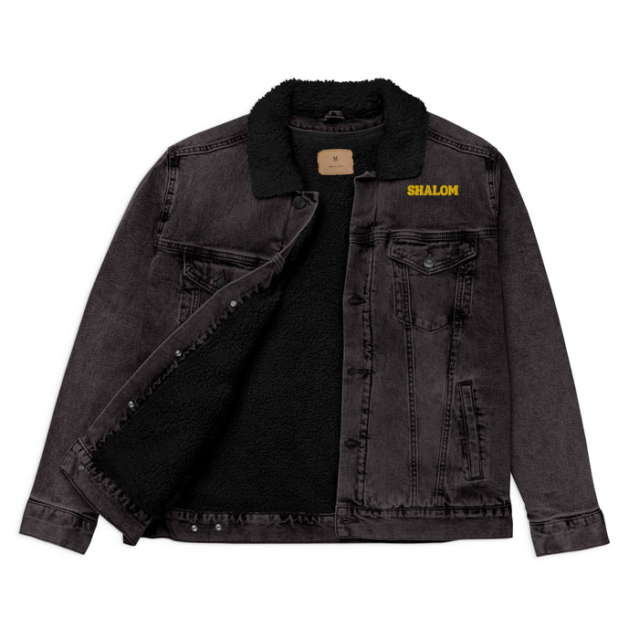 SHALOM Sherpa Denim Jacket
