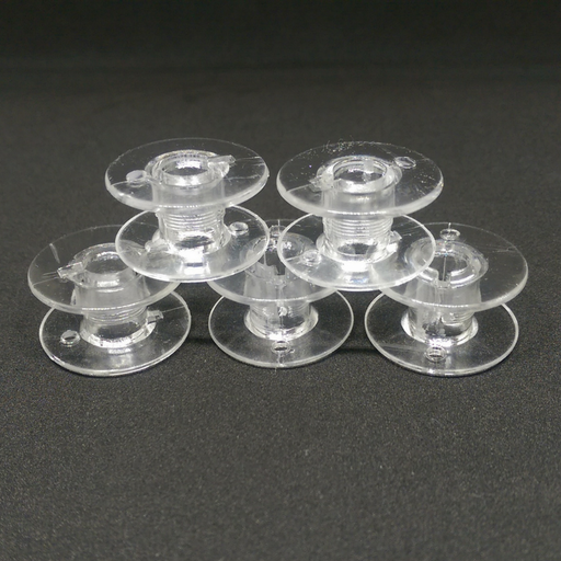 5 Plastic 15k Sewing Machine Bobbins - Free Worldwide Shipping- Sew Royal US