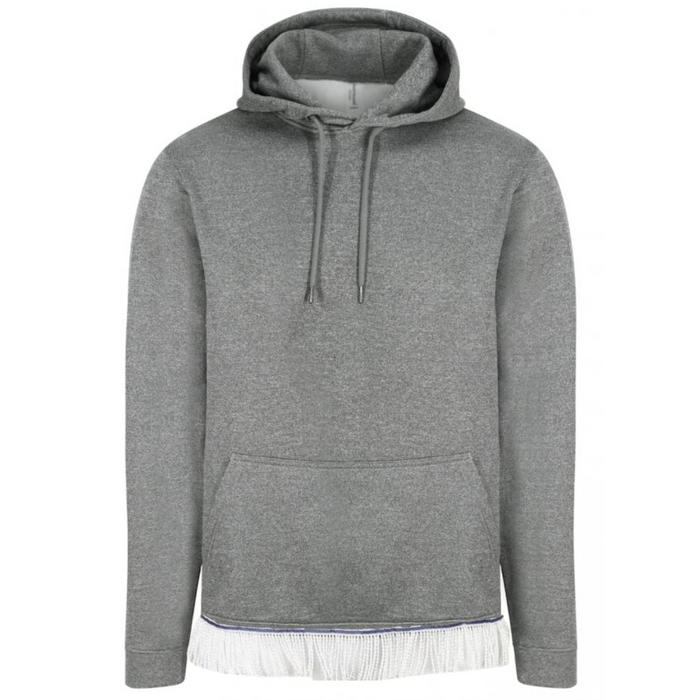 Plain Hoodie with Fringes (Unisex) - Free Worldwide Shipping- Sew Royal US