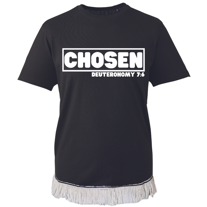 CHOSEN Fringed T-Shirt (7 Colours) - Free Worldwide Shipping- Sew Royal US