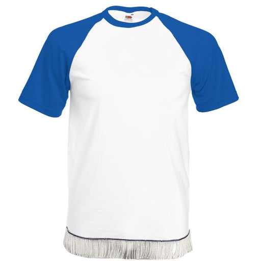 Men's Raglan Sleeve Fringed T-Shirt (5 Colours) - Free Worldwide Shipping- Sew Royal US