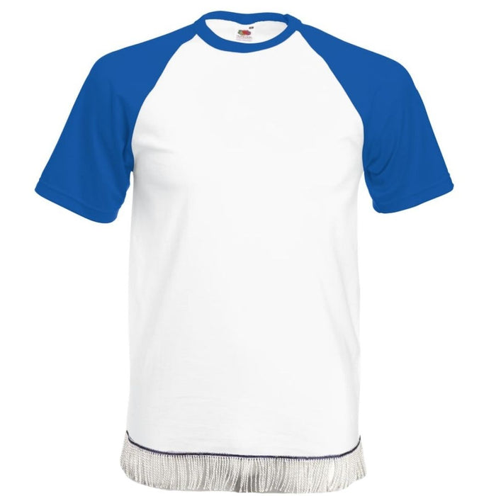 Men's Raglan Sleeve Fringed T-Shirt (5 Colours) - Free Worldwide Shipping- Sew Royal US