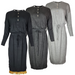 Button Up Neck Midi Dress - Free Worldwide Shipping- Sew Royal US