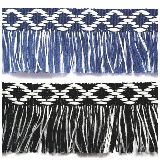 Two Tone Brush Fringes - Free Worldwide Shipping- Sew Royal US