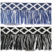 Two Tone Brush Fringes - Free Worldwide Shipping- Sew Royal US
