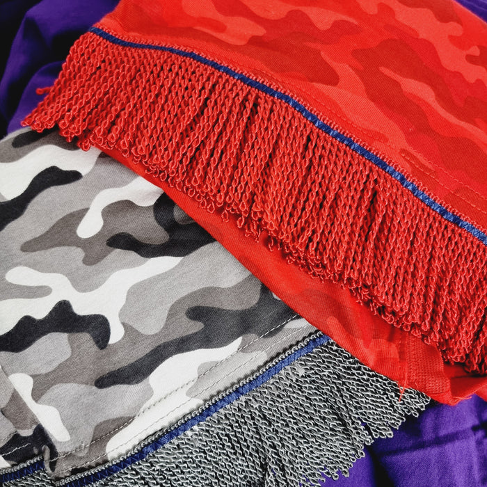 Men's Camo Fringed T-Shirt (4 Colours) - Free Worldwide Shipping- Sew Royal US