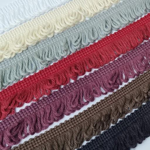20mm Mini Cotton Loop Fringe - Free Worldwide Shipping- Sew Royal US