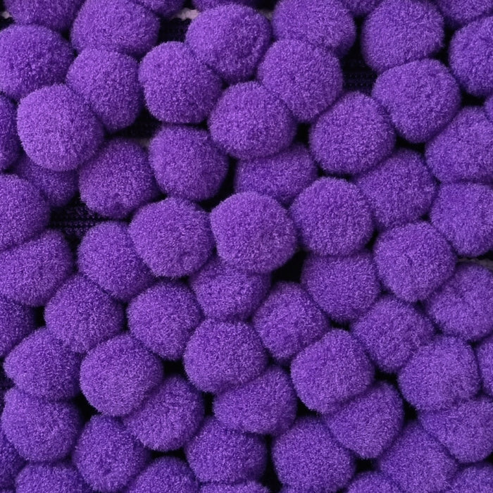 Jumbo Pom Pom Fringe Trim (35mm) - Free Worldwide Shipping- Sew Royal US