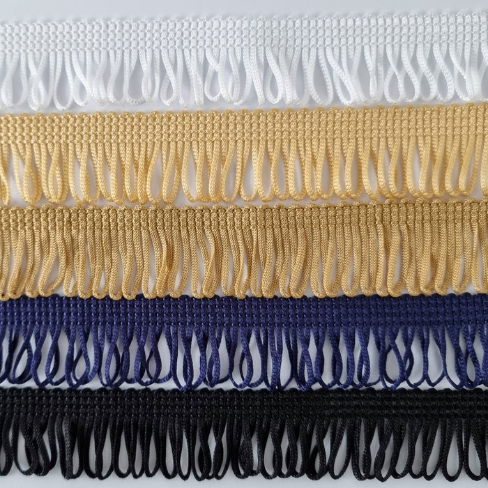 Mini 1" Loop Fringe - Free Worldwide Shipping- Sew Royal US