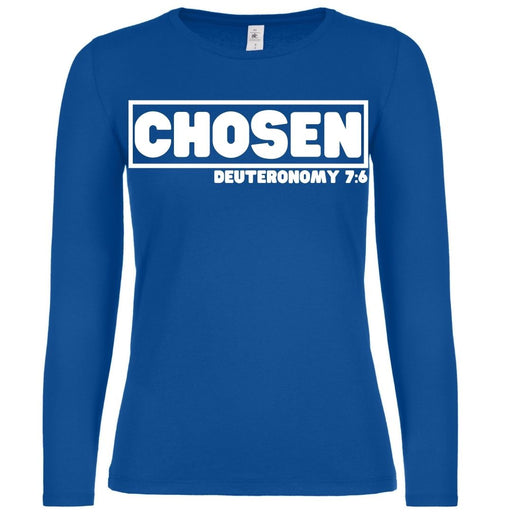 Women's Chosen Long Sleeve Fringed T-Shirt - Free Worldwide Shipping- Sew Royal US
