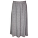 Casual Grey Midi Skirt - Free Worldwide Shipping- Sew Royal US