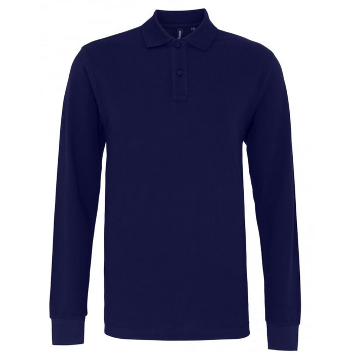 Men's Long Sleeved Polo - Free Worldwide Shipping- Sew Royal US