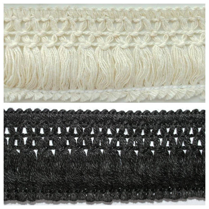 4cm Cotton Brush Tassel Fringe - Free Worldwide Shipping- Sew Royal US