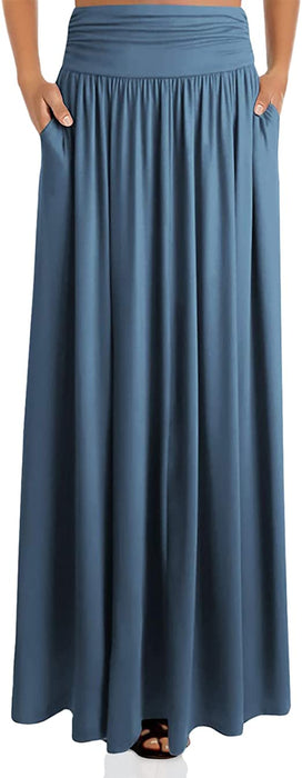 Everyday Maxi Skirt with Pockets (7 Colors)