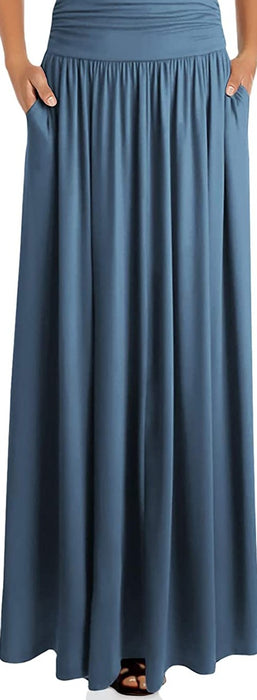 Everyday Maxi Skirt with Pockets (7 Colors)