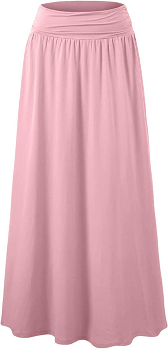 Everyday Maxi Skirt with Pockets (7 Colors)