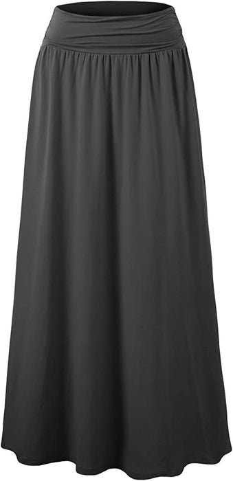 Everyday Maxi Skirt with Pockets (7 Colors)