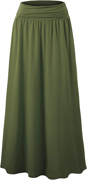 Everyday Maxi Skirt with Pockets (7 Colors)