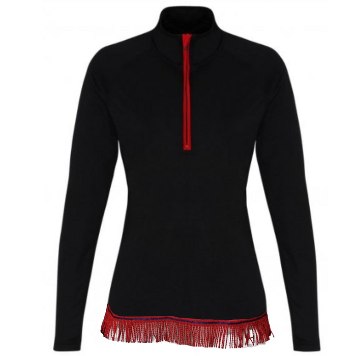 Women's Long Sleeve ¼ Zip Performance Tee - Free Worldwide Shipping- Sew Royal US