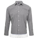 Men's Gingham Long Sleeve Fringed Shirt (4 Colors) - Free Worldwide Shipping- Sew Royal US