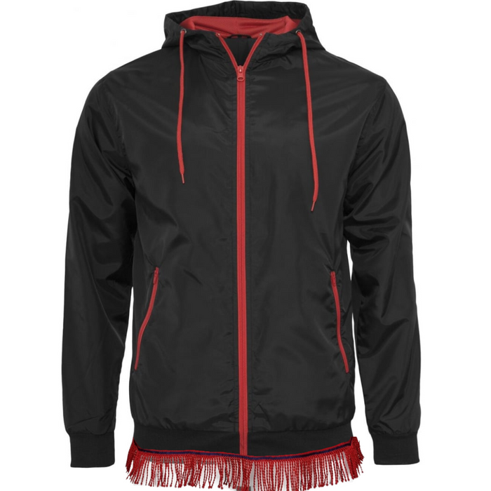 Men's Windbreaker Jacket with Fringes - Free Worldwide Shipping- Sew Royal US