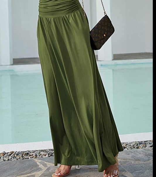 Everyday Maxi Skirt with Pockets (7 Colors)