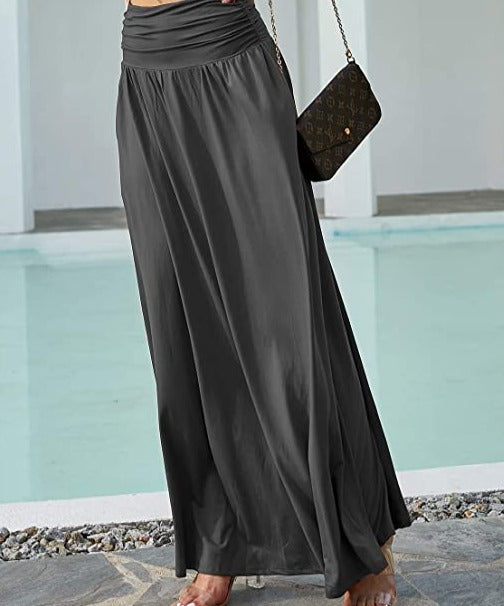 Everyday Maxi Skirt with Pockets (7 Colors)