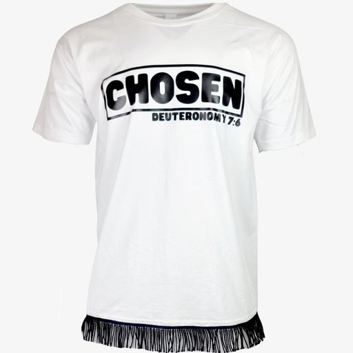 CHOSEN Fringed T-Shirt (7 Colours) - Free Worldwide Shipping- Sew Royal US