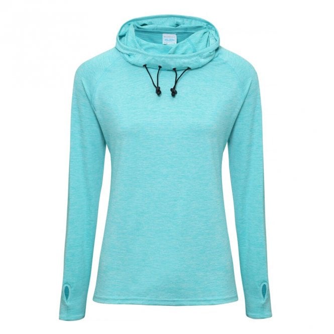 Women's Active Cowl Neck Fringed Tee - Free Worldwide Shipping- Sew Royal US