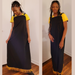 Lightweight Pinafore Maxi Dress - Free Worldwide Shipping- Sew Royal US