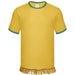 Men's Ringer Fringed T-Shirt - Free Worldwide Shipping- Sew Royal US