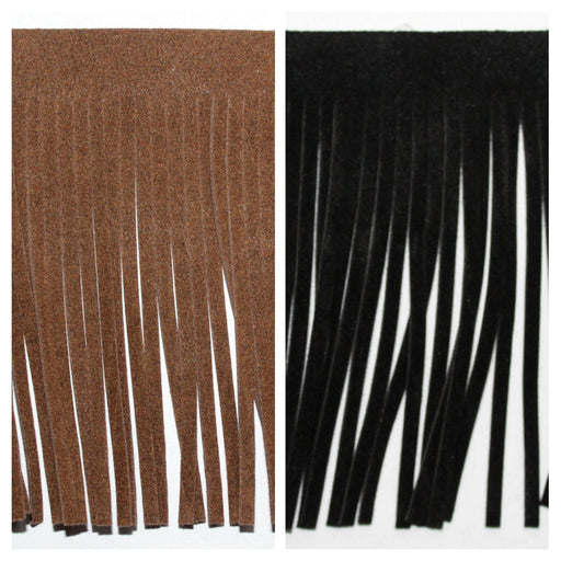4"/10cm Suede Fringe - Free Worldwide Shipping- Sew Royal US