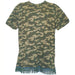 Men's Camo Fringed T-Shirt (4 Colours) - Free Worldwide Shipping- Sew Royal US