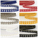 12mm Mini Tassel Fringe with Metallic Trim - Free Worldwide Shipping- Sew Royal US