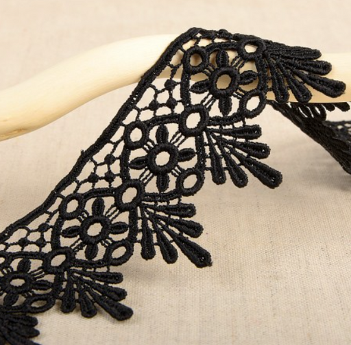 47mm Guipure Lace Fringe - Free Worldwide Shipping- Sew Royal US