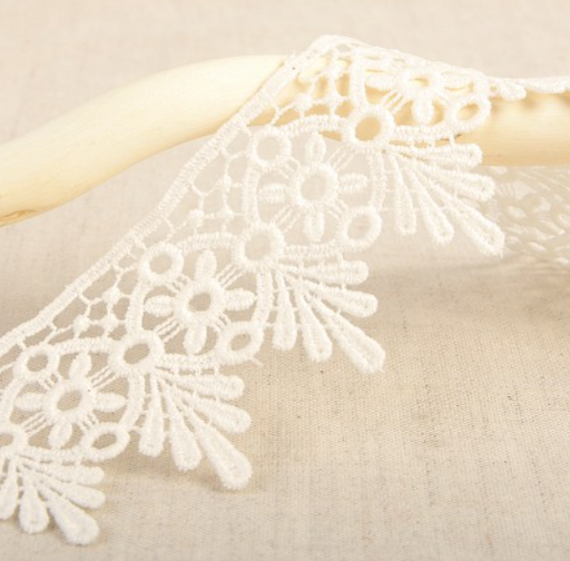 47mm Guipure Lace Fringe - Free Worldwide Shipping- Sew Royal US
