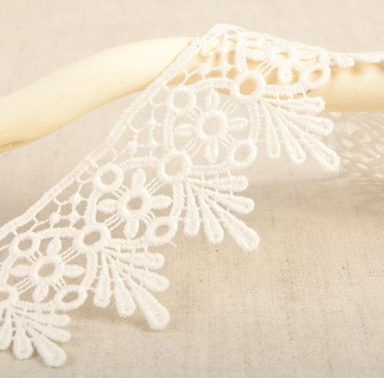 47mm Guipure Lace Fringe - Free Worldwide Shipping- Sew Royal US