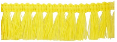 27mm Polyester Tassel Fringe - Free Worldwide Shipping- Sew Royal US