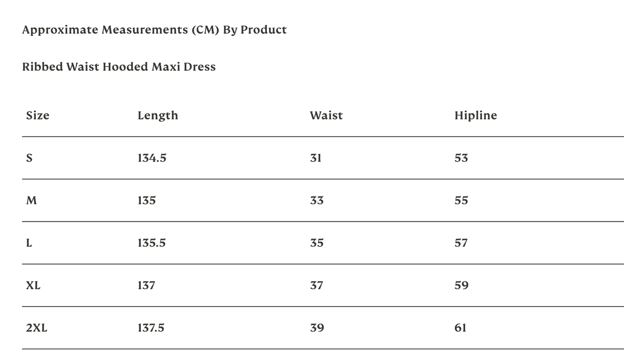 Ribbed Waist Hooded Maxi Dress