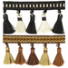 Fancy Two Tone Tassel Fringe - Free Worldwide Shipping- Sew Royal US