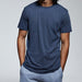 Men's Plain Organic Cotton Fringed T-Shirt - Free Worldwide Shipping- Sew Royal US