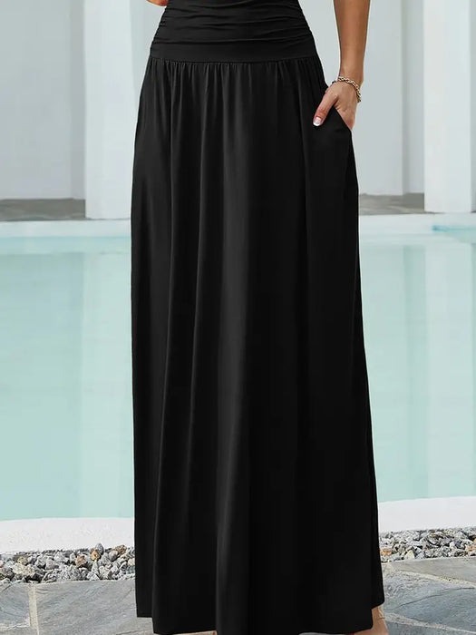 Everyday Maxi Skirt with Pockets (7 Colors)