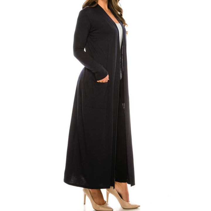 Maxi Cardigan with Pockets (5 Colours) - Free Worldwide Shipping- Sew Royal US